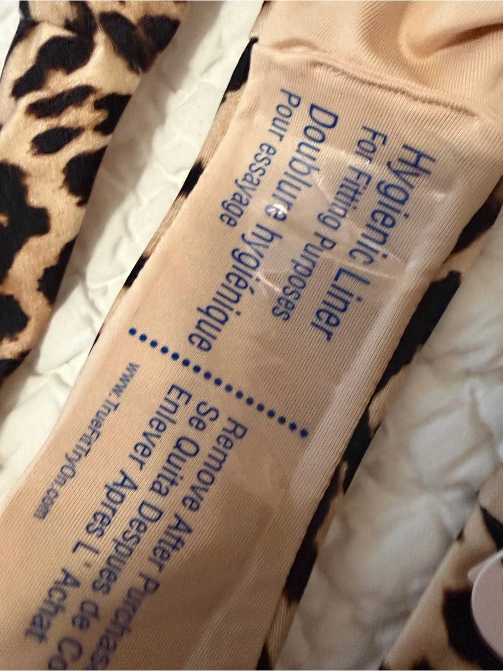 Victoria's Secret Leopard Print Bikini in Tan and Black